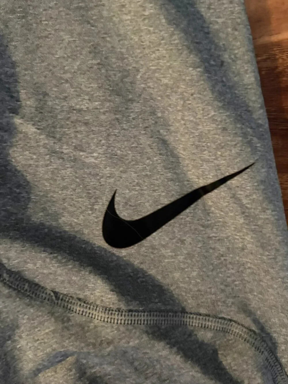 Nike Pro 3/4 training compression tights gray size M